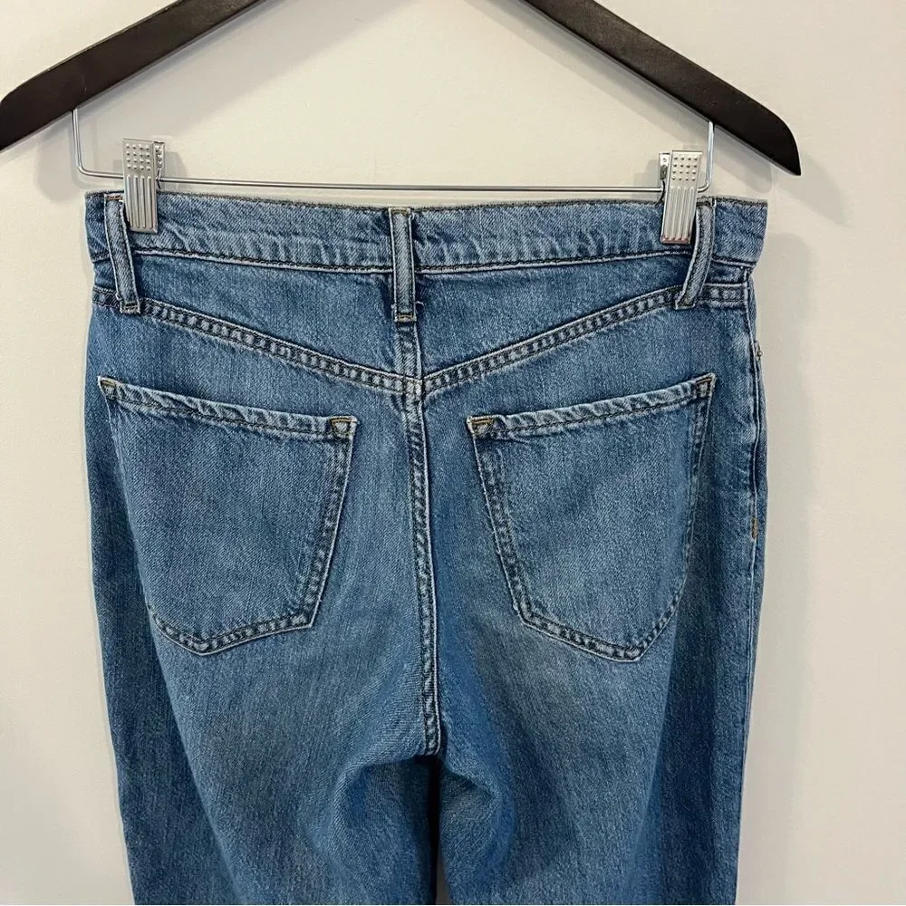 Banana Republic Barrel Jean 27/4 Medium Wash